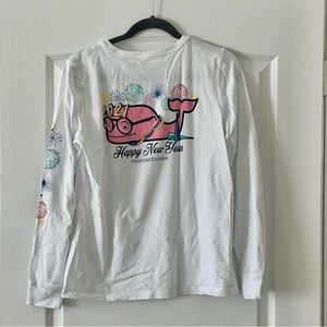 Vineyard Vines Ladies Medium New Years Shirt